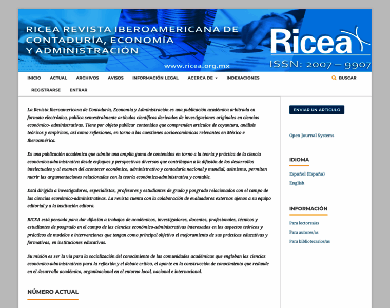 Ricea.org.mx thumbnail