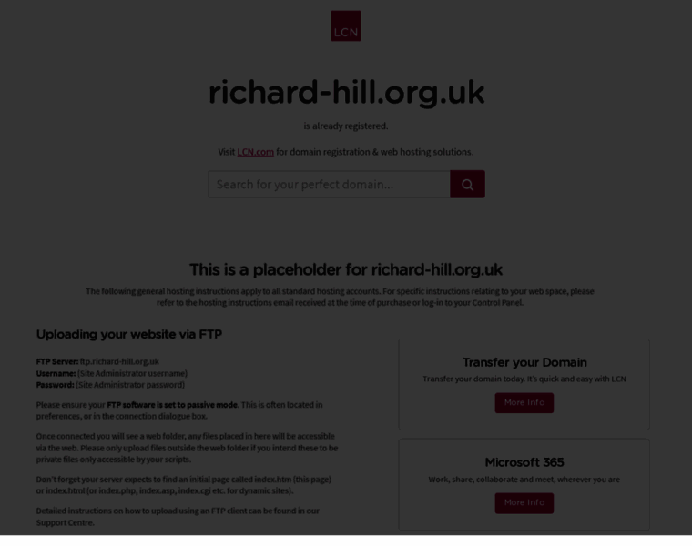 Richard-hill.org.uk thumbnail