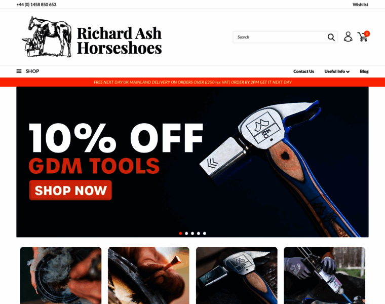 Richardashhorseshoes.co.uk thumbnail