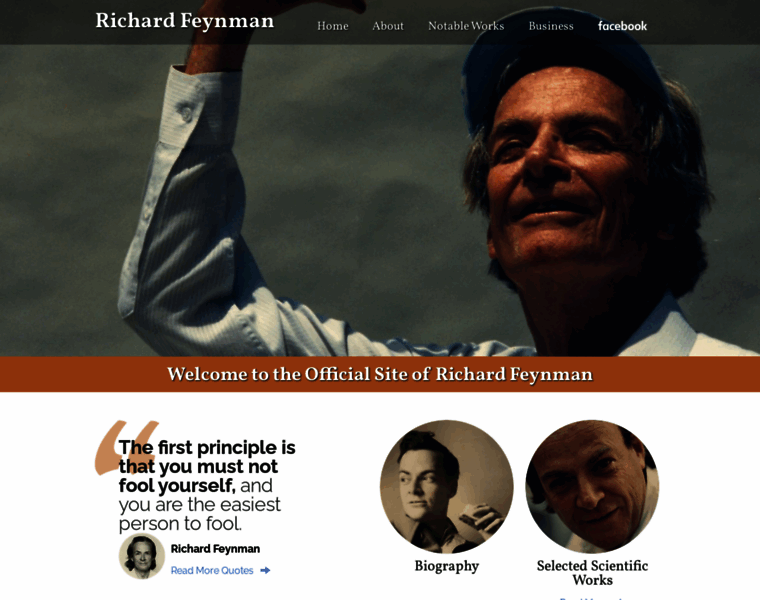 Richardfeynman.com thumbnail