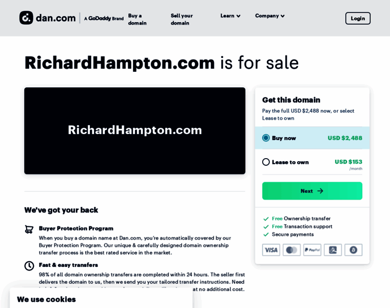 Richardhampton.com thumbnail
