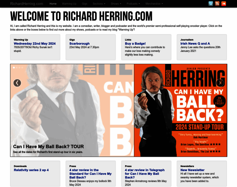 Richardherring.com thumbnail