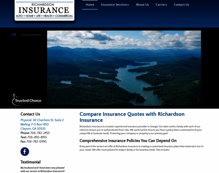 Richardson-insurance.com thumbnail
