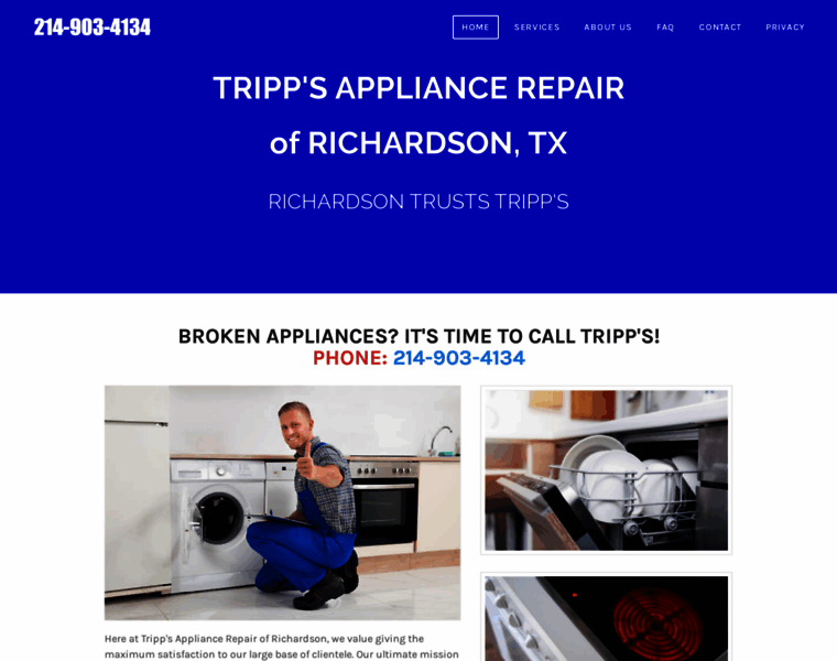 Richardsonappliancerepairco.com thumbnail