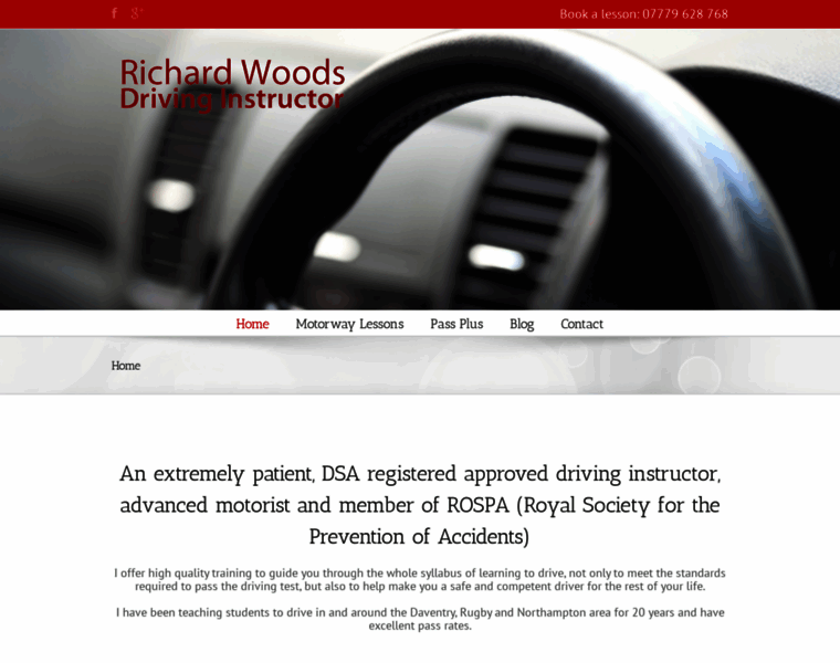 Richardwoodsdrivinginstructor.co.uk thumbnail