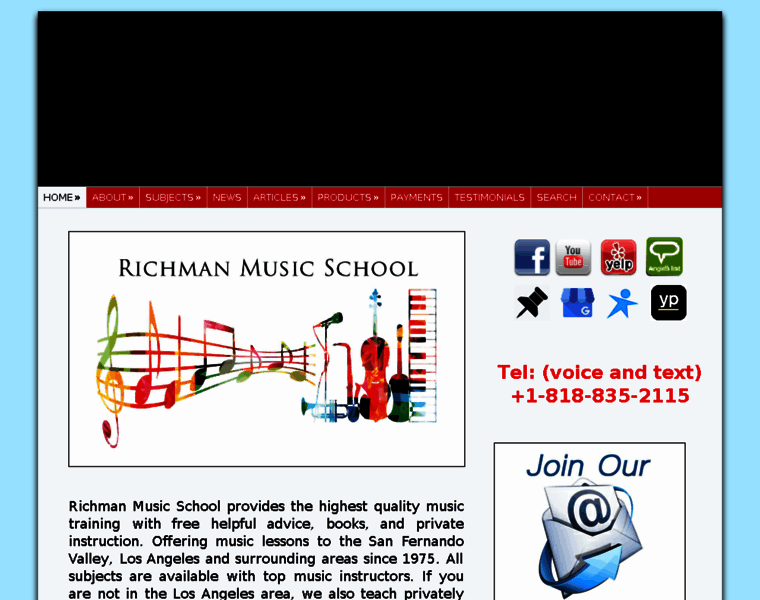 Richmanmusicschool.com thumbnail