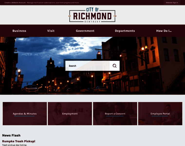 Richmond.ky.us thumbnail