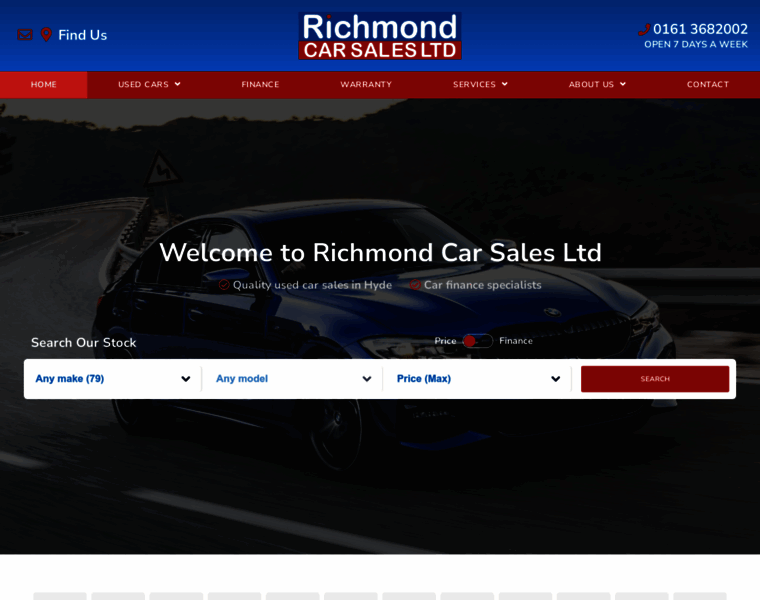 Richmondcarsales.co.uk thumbnail