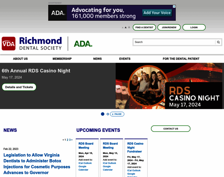 Richmonddentalsociety.org thumbnail