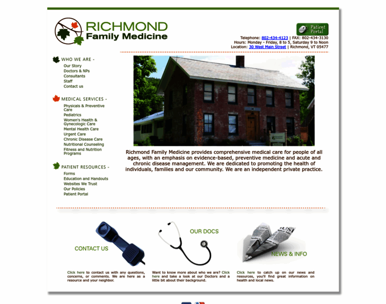 Richmondfamilymedicine.org thumbnail