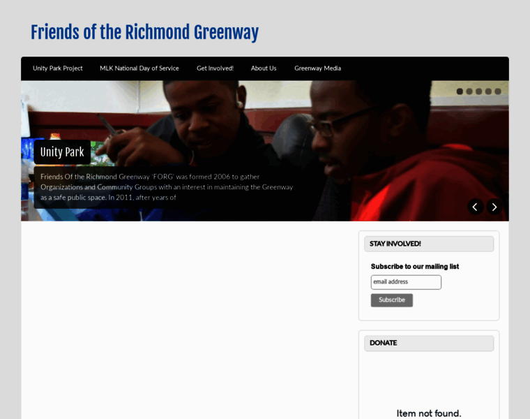 Richmondgreenway.org thumbnail