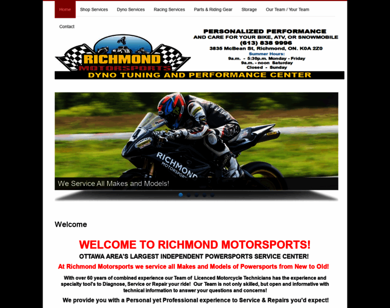 Richmondmotorsports.ca thumbnail