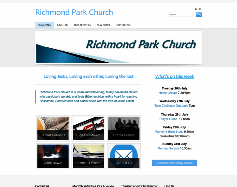 Richmondparkchurch.org.uk thumbnail