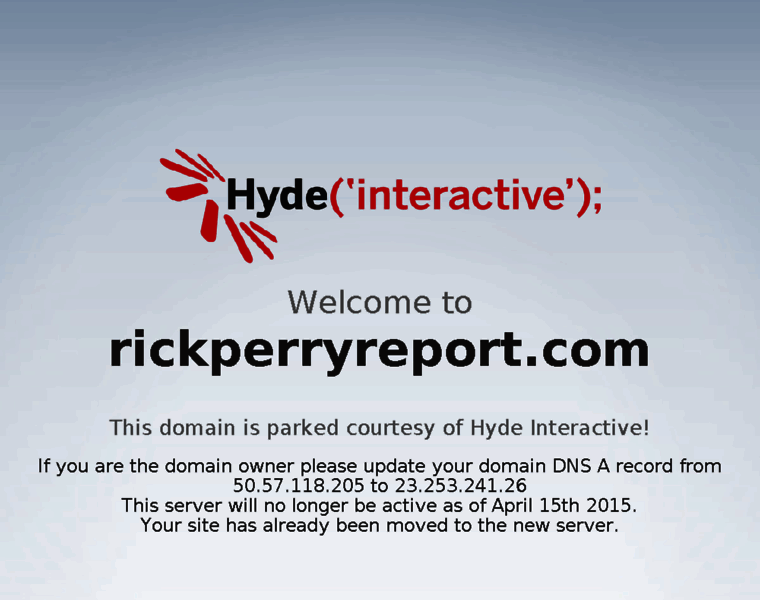 Rickperryreport.com thumbnail