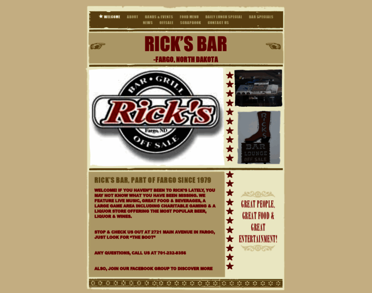 Ricks-bar.com thumbnail