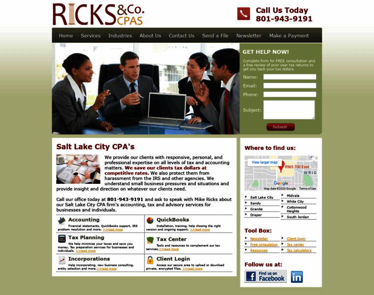 Rickscpas.com thumbnail