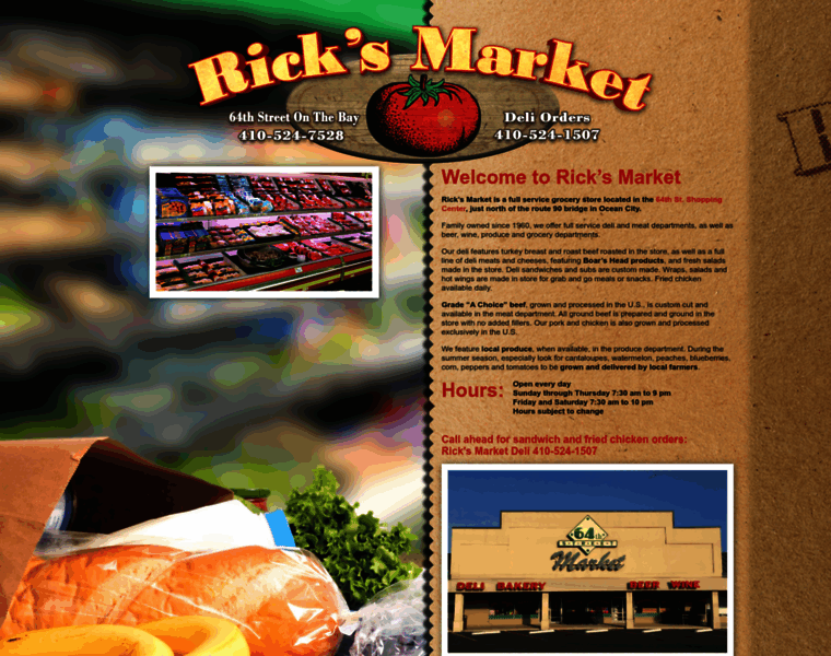 Ricksmarket64thstreet.com thumbnail