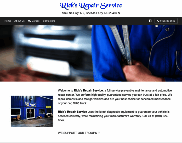 Ricksrepairservice.com thumbnail