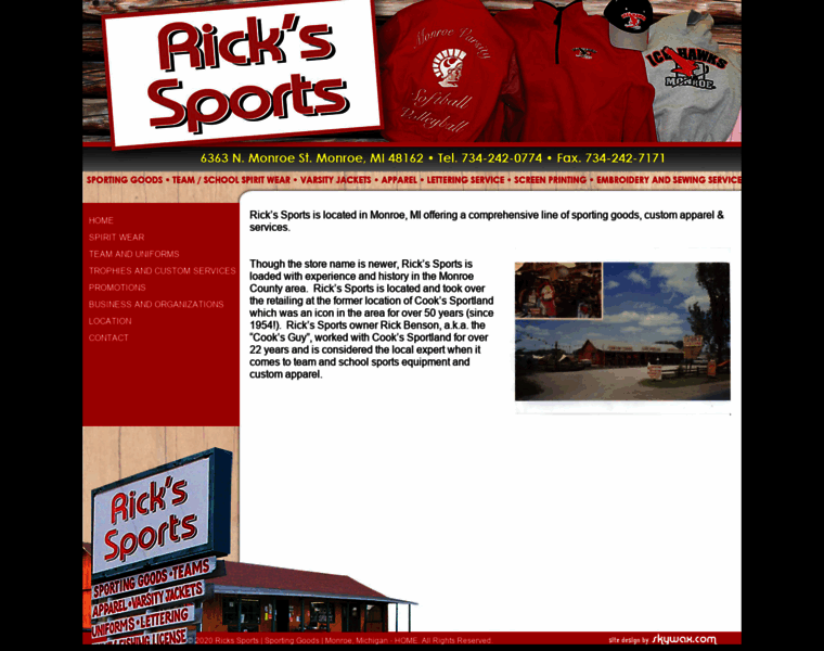 Rickssports.net thumbnail