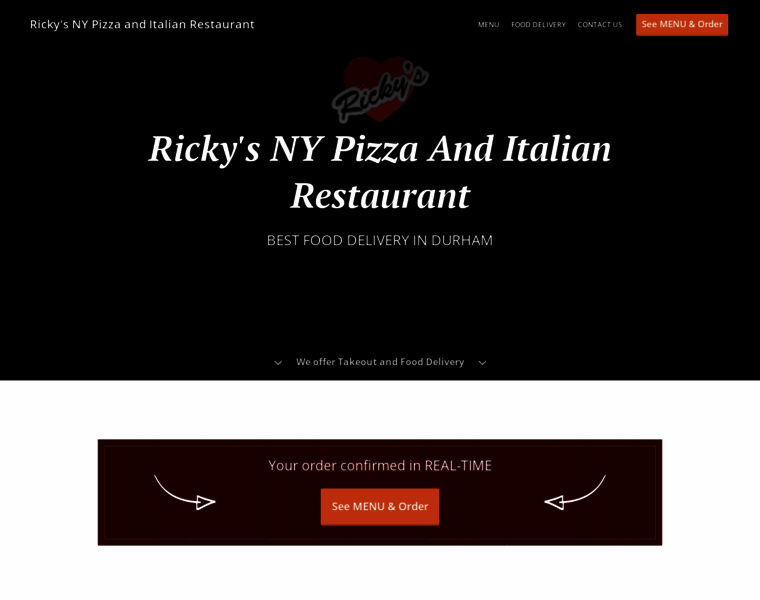 Rickysnypizza.com thumbnail