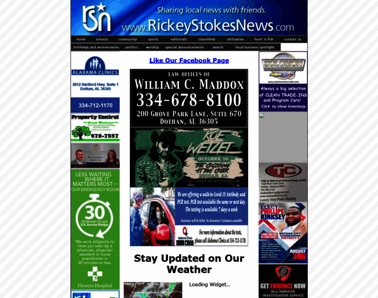 Rickystokesnews.com thumbnail