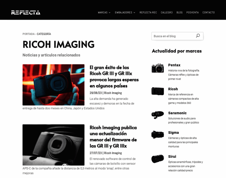 Ricoh-imaging.es thumbnail