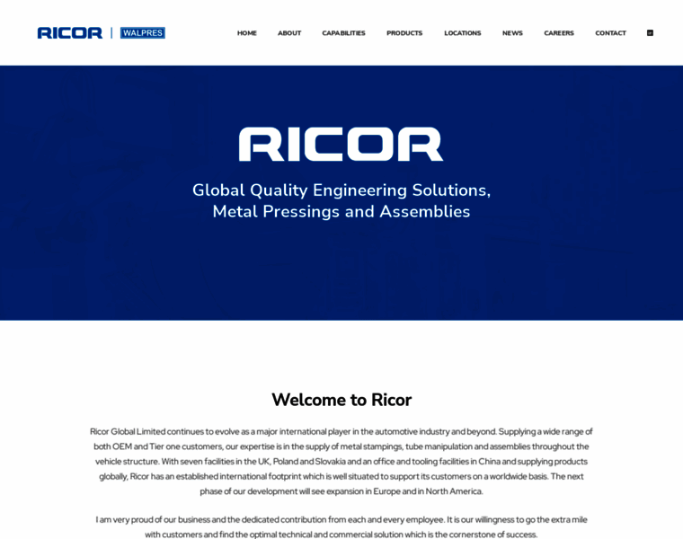 Ricor.co.uk thumbnail