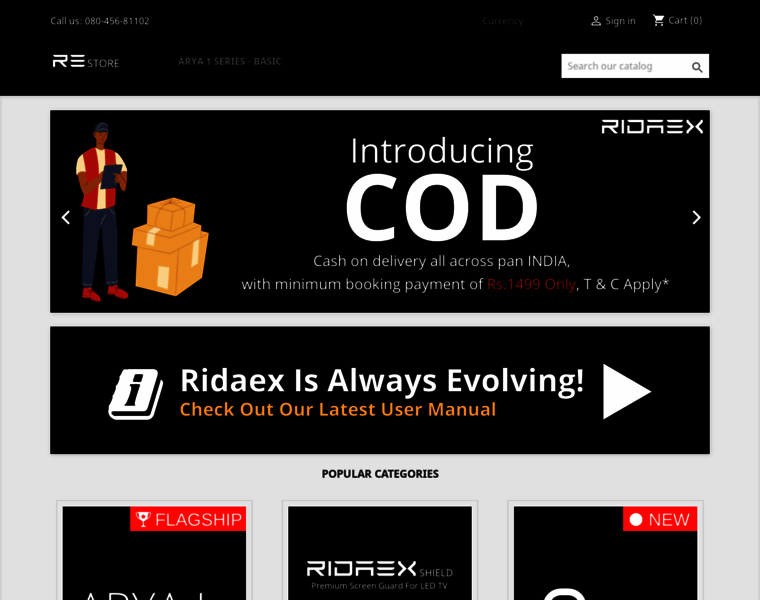 Ridaex.store thumbnail