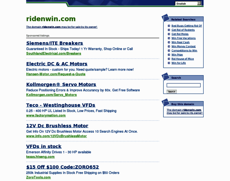 Ridenwin.com thumbnail