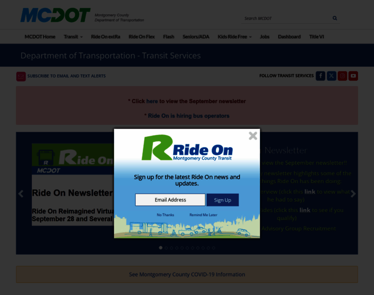 Rideonbus.com thumbnail
