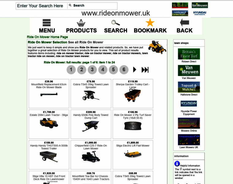 Rideonmower.uk thumbnail