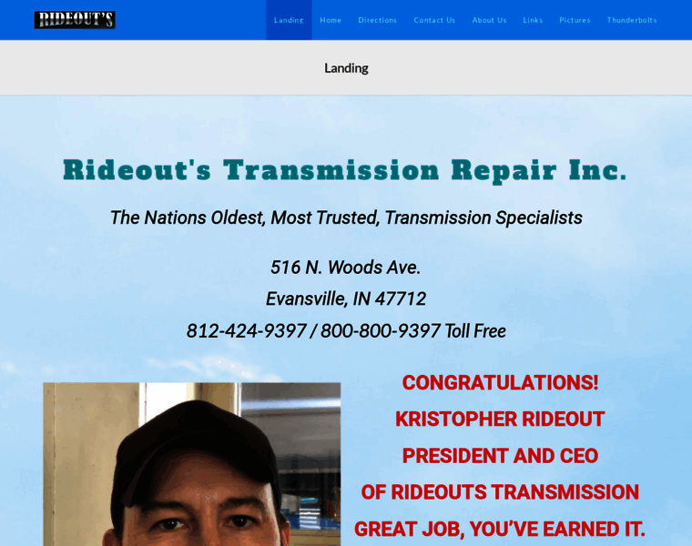 Rideoutstransmission.com thumbnail