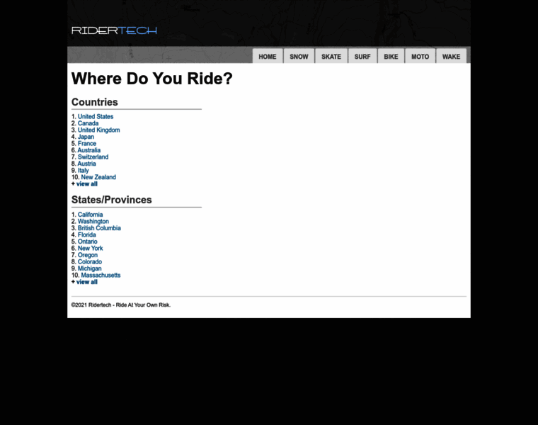 Ridertech.com thumbnail Ridertech.com thumbnail