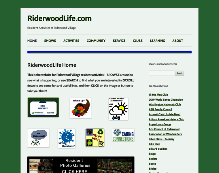Riderwoodlife.org thumbnail