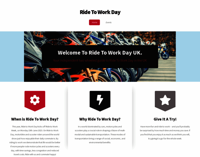 Ridetoworkday.co.uk thumbnail