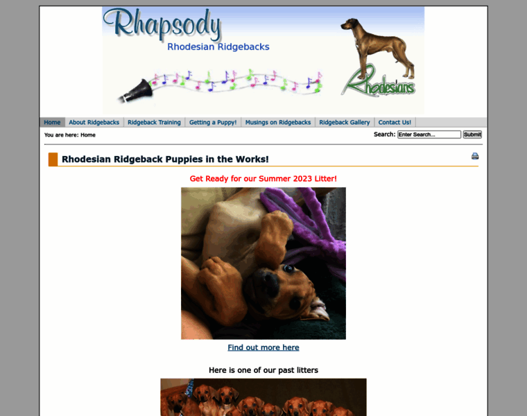 Ridgebackpuppies.com thumbnail