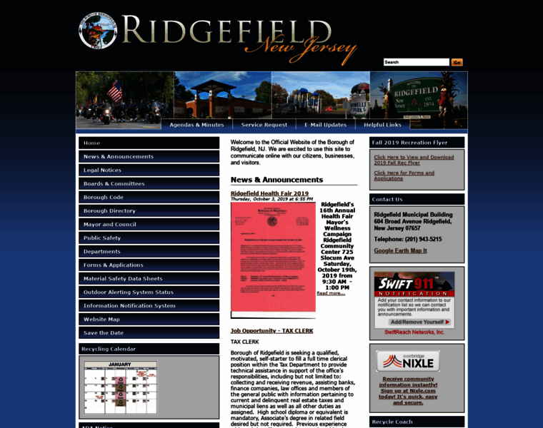 Ridgefieldnj.gov thumbnail
