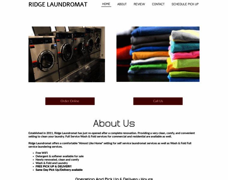 Ridgelaundromat.com thumbnail