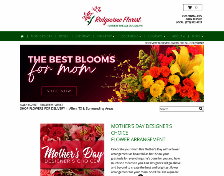 Ridgeview-florist.com thumbnail