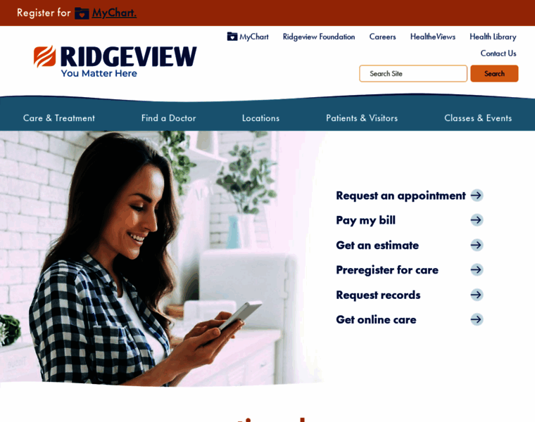Ridgeviewmedical.org thumbnail
