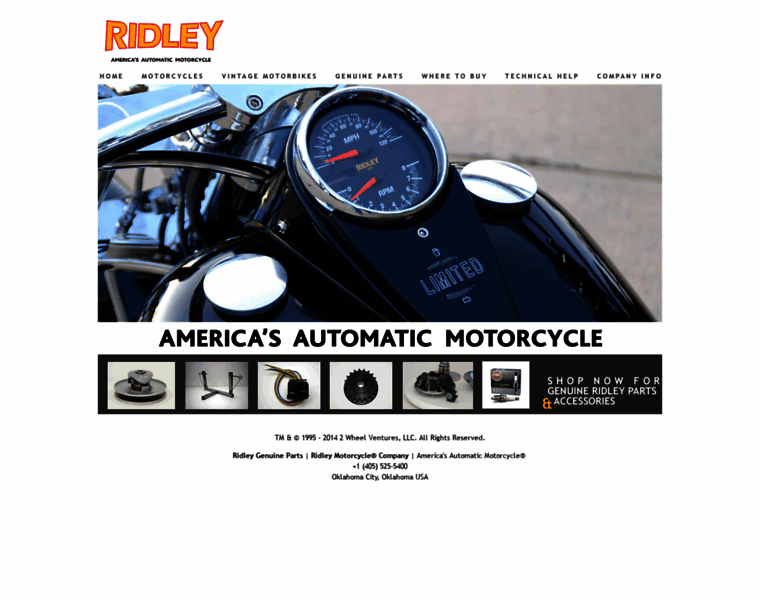 Ridleymotorcycle.com thumbnail