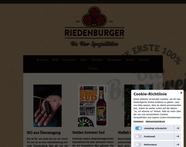 Riedenburger.de thumbnail