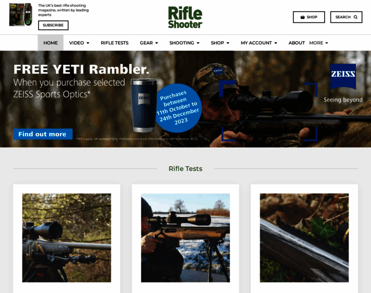 Rifleshootermagazine.co.uk thumbnail