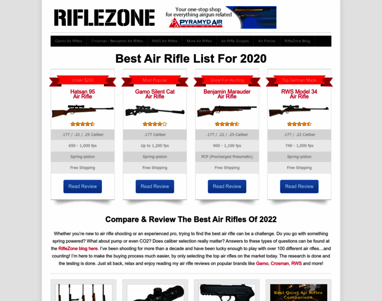 Riflezone.com thumbnail