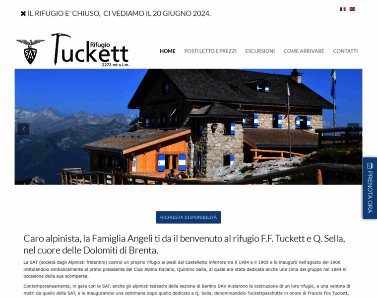 Rifugio-tuckett.it thumbnail