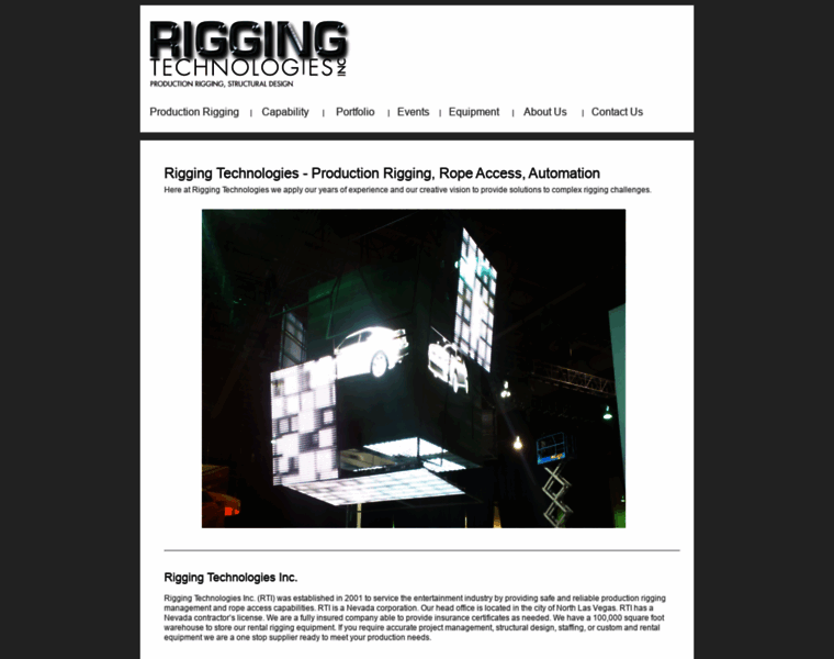 Riggingtechnologies.com thumbnail