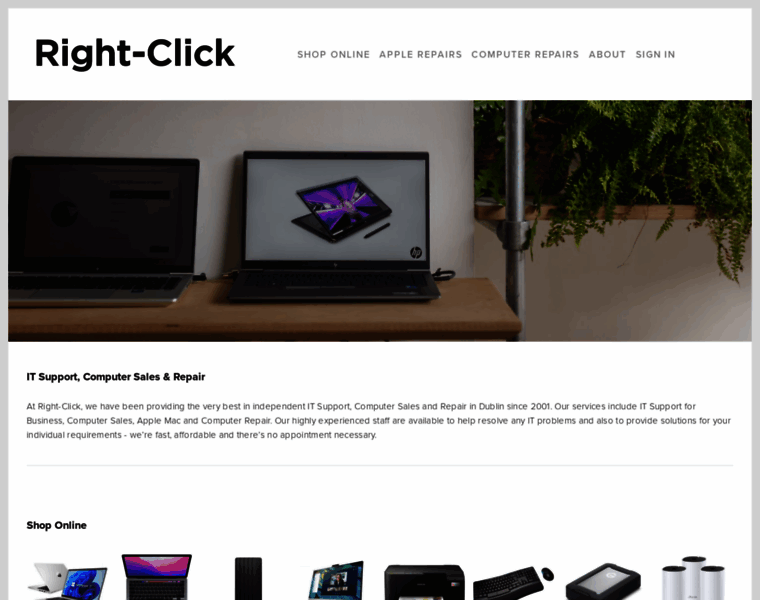 Right-click.ie thumbnail