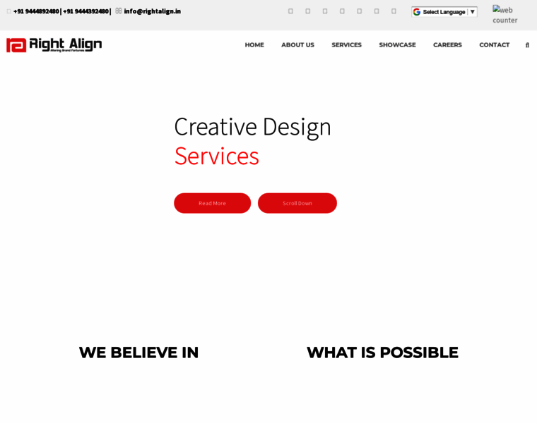 Rightalign.in thumbnail