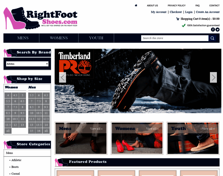 Rightfootshoes.com thumbnail