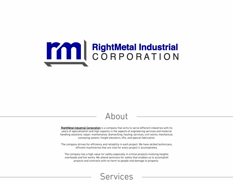 Rightmetalindustrial.com thumbnail
